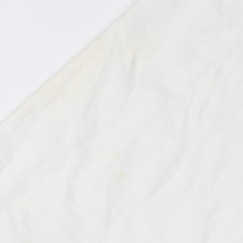 Champion Men's White Pullover Hoodie, Logo Accent
