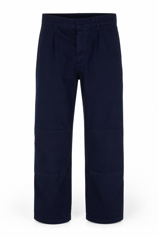Front view of Trojan Blue Men's Cargo Trousers, size 30