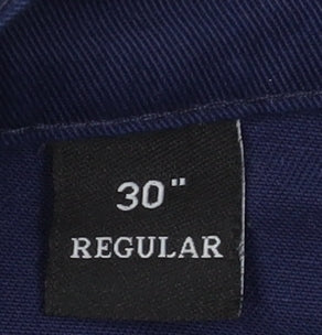 Trojan Blue Men's Cargo Trousers Size 30