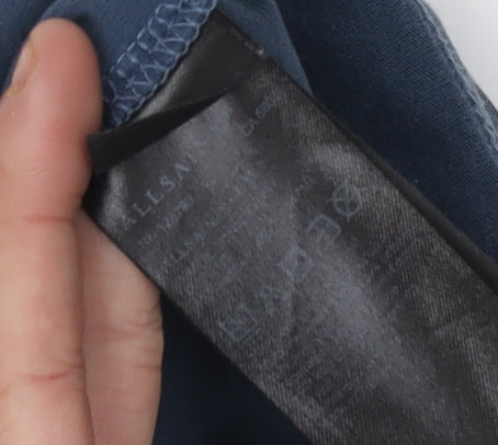 AllSaints Men’s Large Blue Cotton T-Shirt