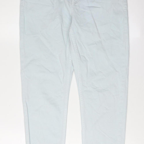 Tommy Jeans Women Blue Logo Accent Size 10