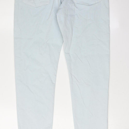 Tommy Jeans Women Blue Logo Accent Size 10