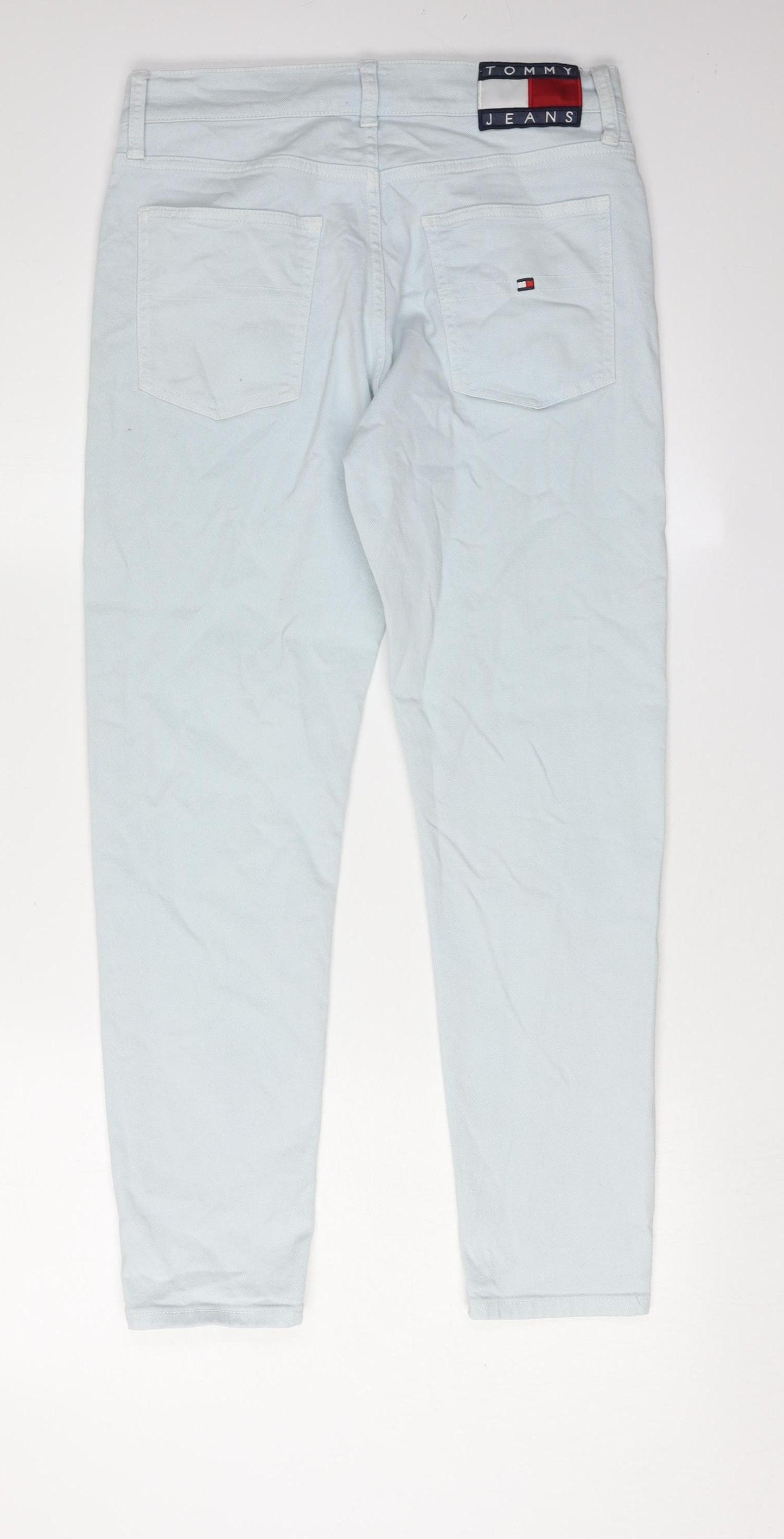 Tommy Jeans Women Blue Logo Accent Size 10
