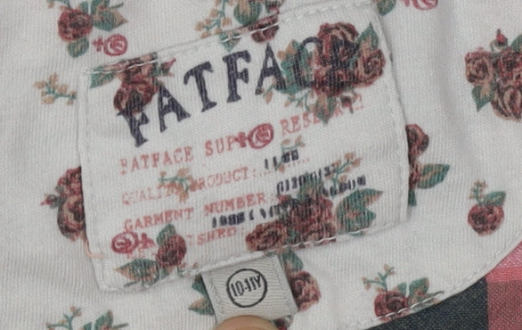 FatFace Girls Multicoloured Plaid Blouse, 11-12 Years