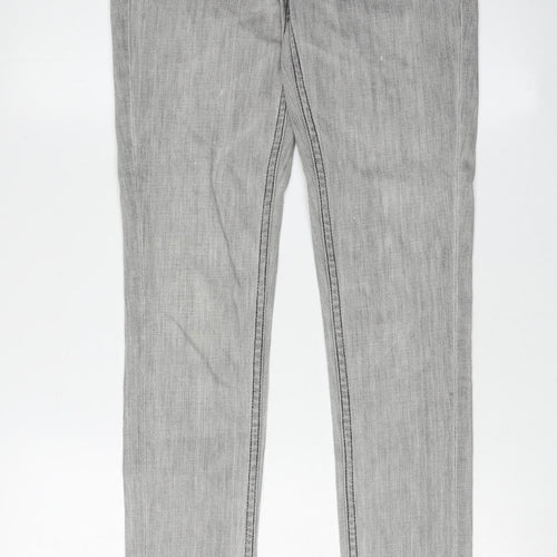 Quiksilver Grey Skinny Jeans, Size 26, Stretch Fit