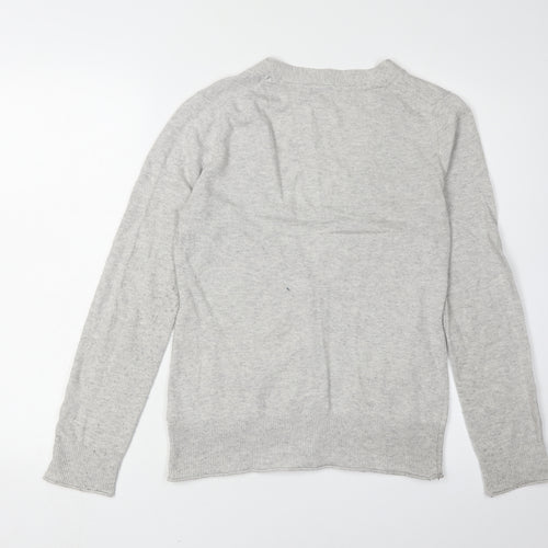 Boden Women's Grey Cardigan, Size 10, V-Neck