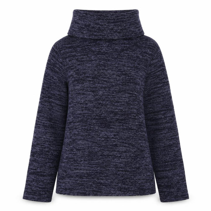 Mountain Warehouse Women's Blue Cowl Neck Sweatshirt Size 8