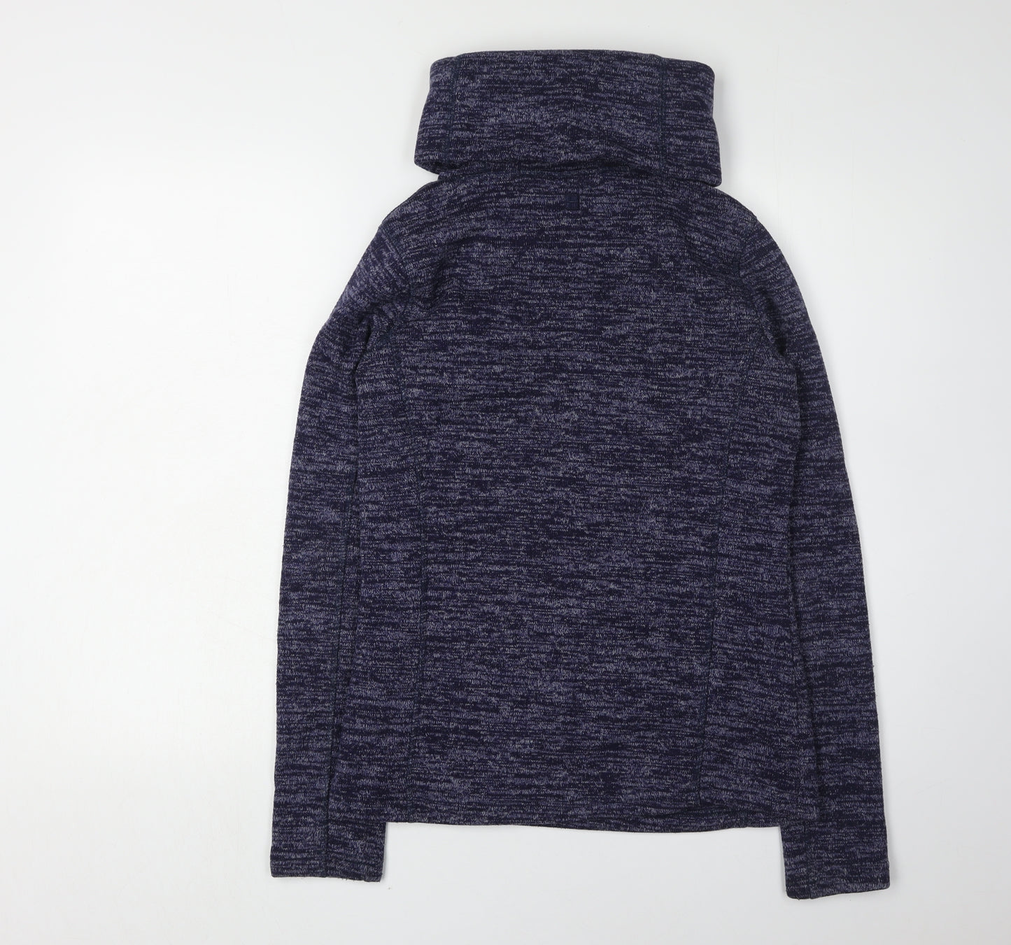 Mountain Warehouse Women's Blue Cowl Neck Sweatshirt Size 8