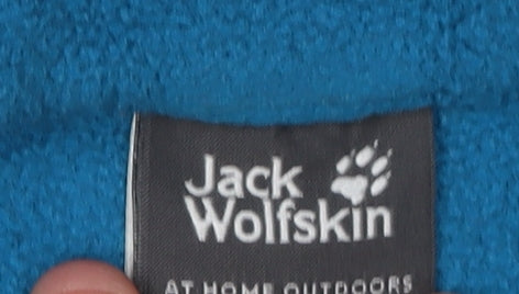 Jack Wolfskin Women's Blue Fleece Jacket M