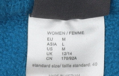 Jack Wolfskin Women's Blue Fleece Jacket M