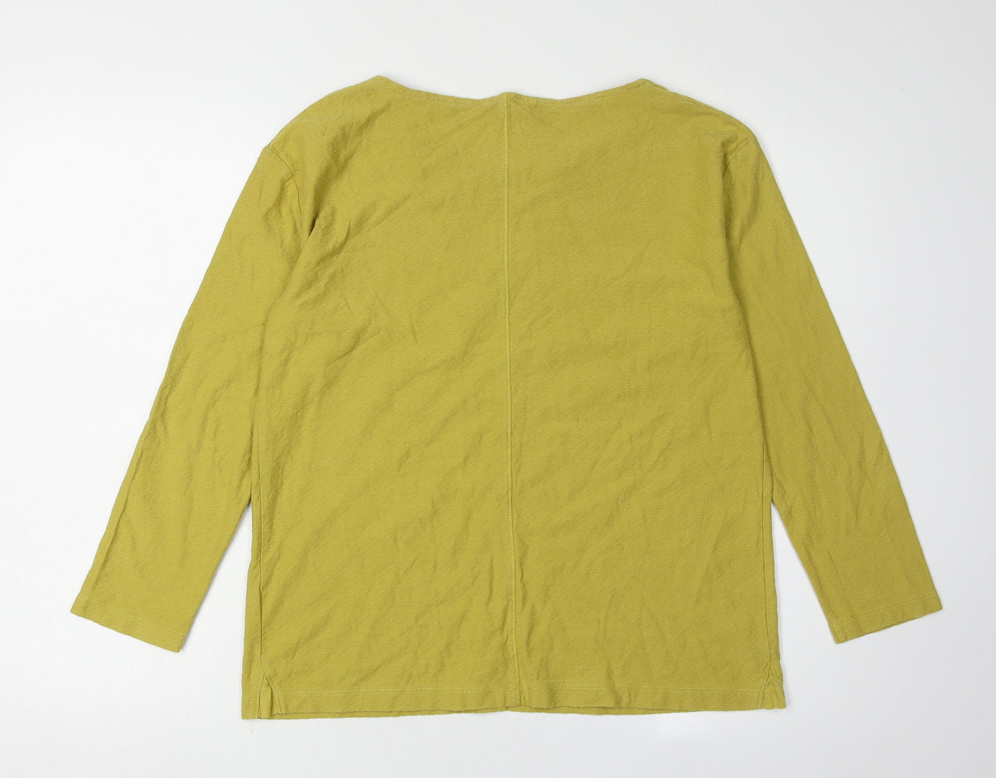 White Stuff Women's Green Long Sleeve Top Size 10