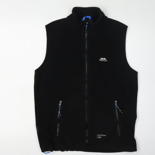 Trespass Men's Black S Basic Waistcoat Fleece
