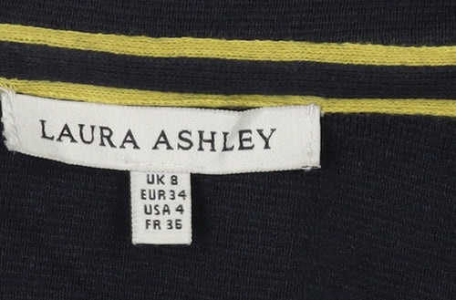 Laura Ashley Women's Black Blazer, Size 8, Regular Fit