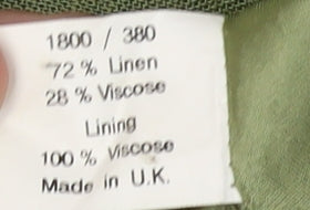 Jigsaw Women's Green A-Line Skirt Size 14