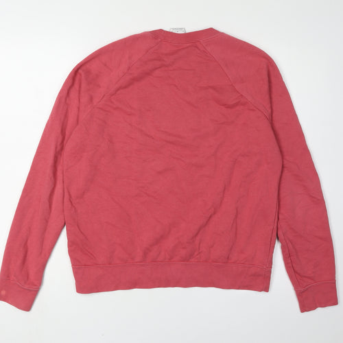 Nike Red Unisex Sweatshirt, M, Casual Logo Sportswear
