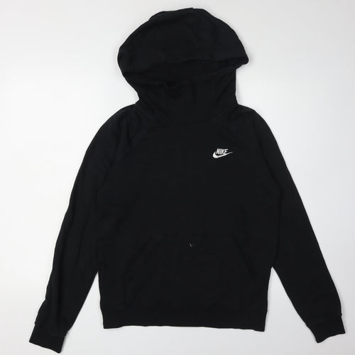 Nike Unisex Black Pullover Hoodie, Size S