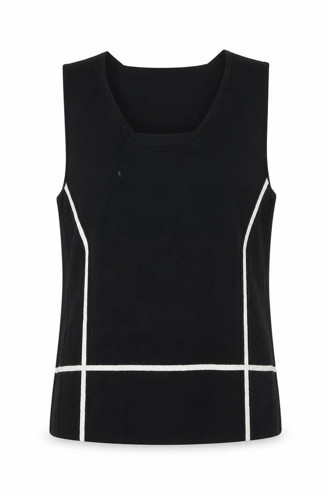 Front view of Windsmoor Women's Black Tank Top -, size L