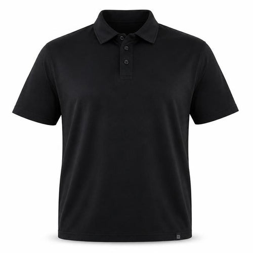 Mountain Warehouse Men's Black Polo M Quick Dry Active