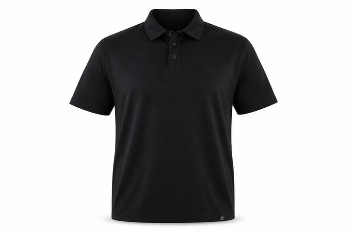 Mountain Warehouse Men's Black Polo M Quick Dry Active