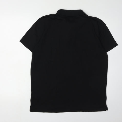 Mountain Warehouse Men's Black Polo M Quick Dry Active