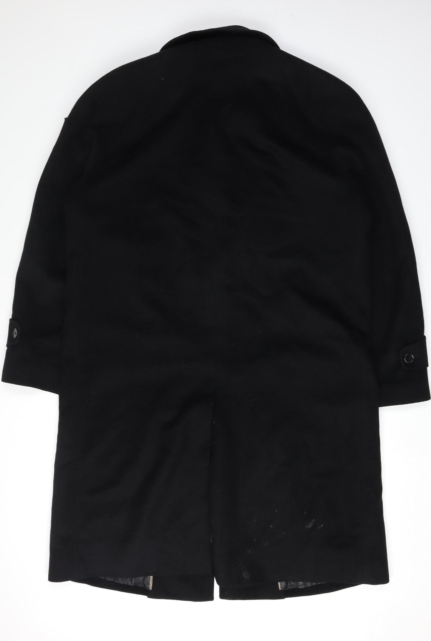 Donar Menswear Black Wool Yak Mid-Length Coat 22