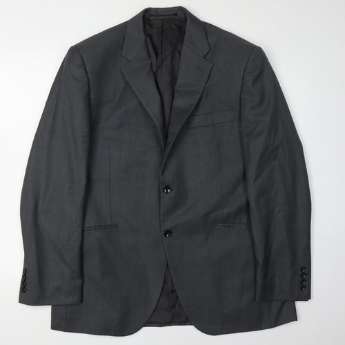 Howick Men’s Grey Blazer, Size 42R, Classic Fit