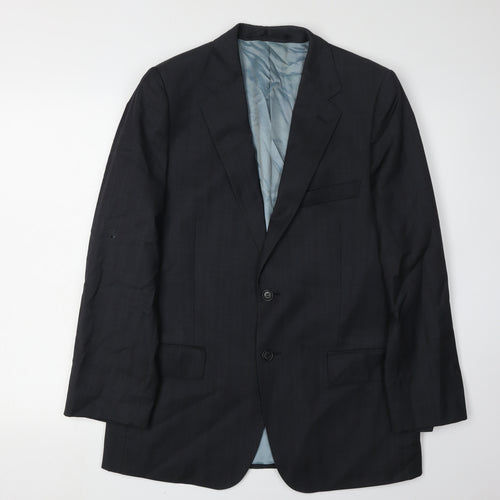 Marks and Spencer Men's Grey Wool Suit Jacket 40S