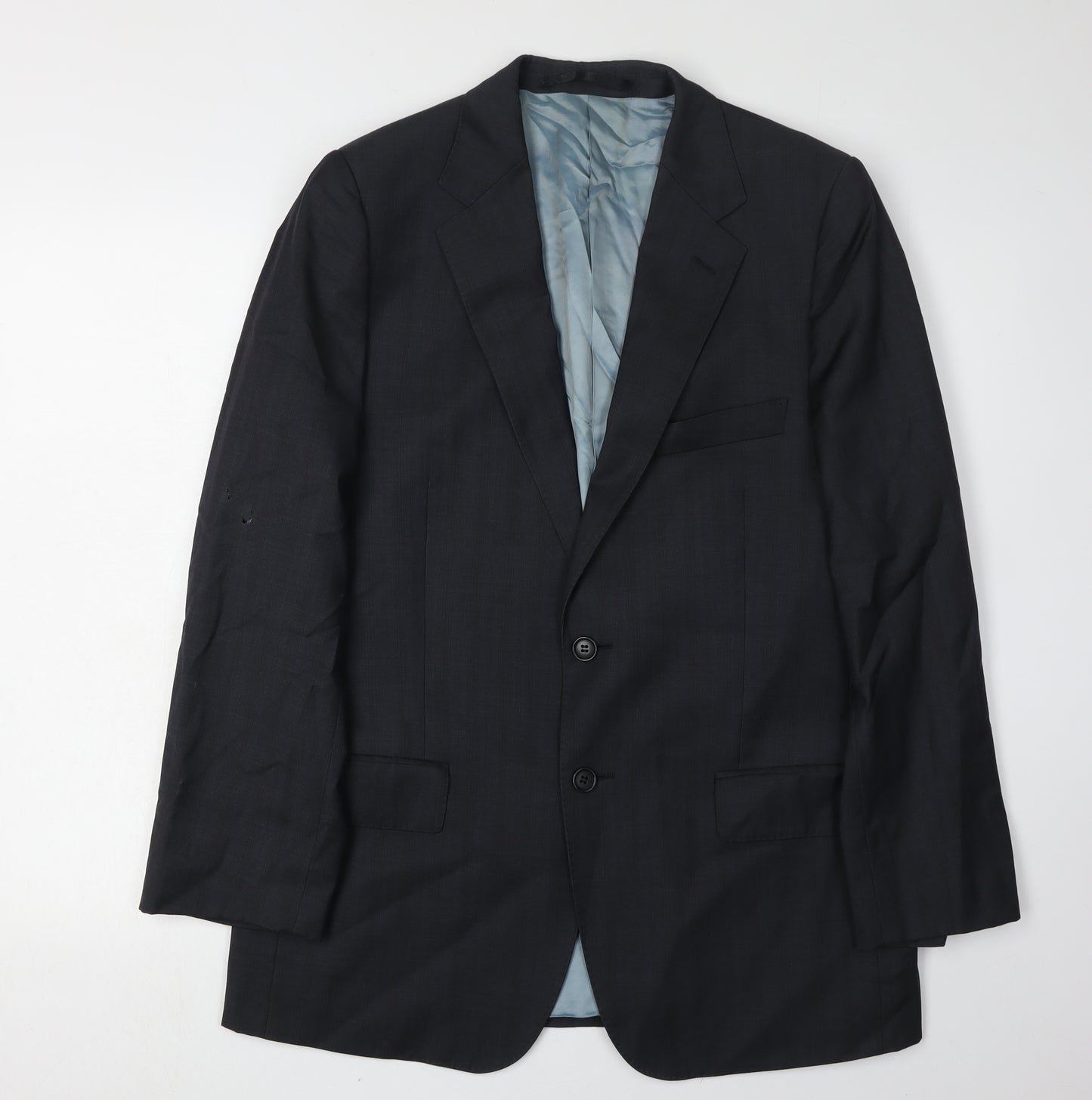 Marks and Spencer Men's Grey Wool Suit Jacket 40S