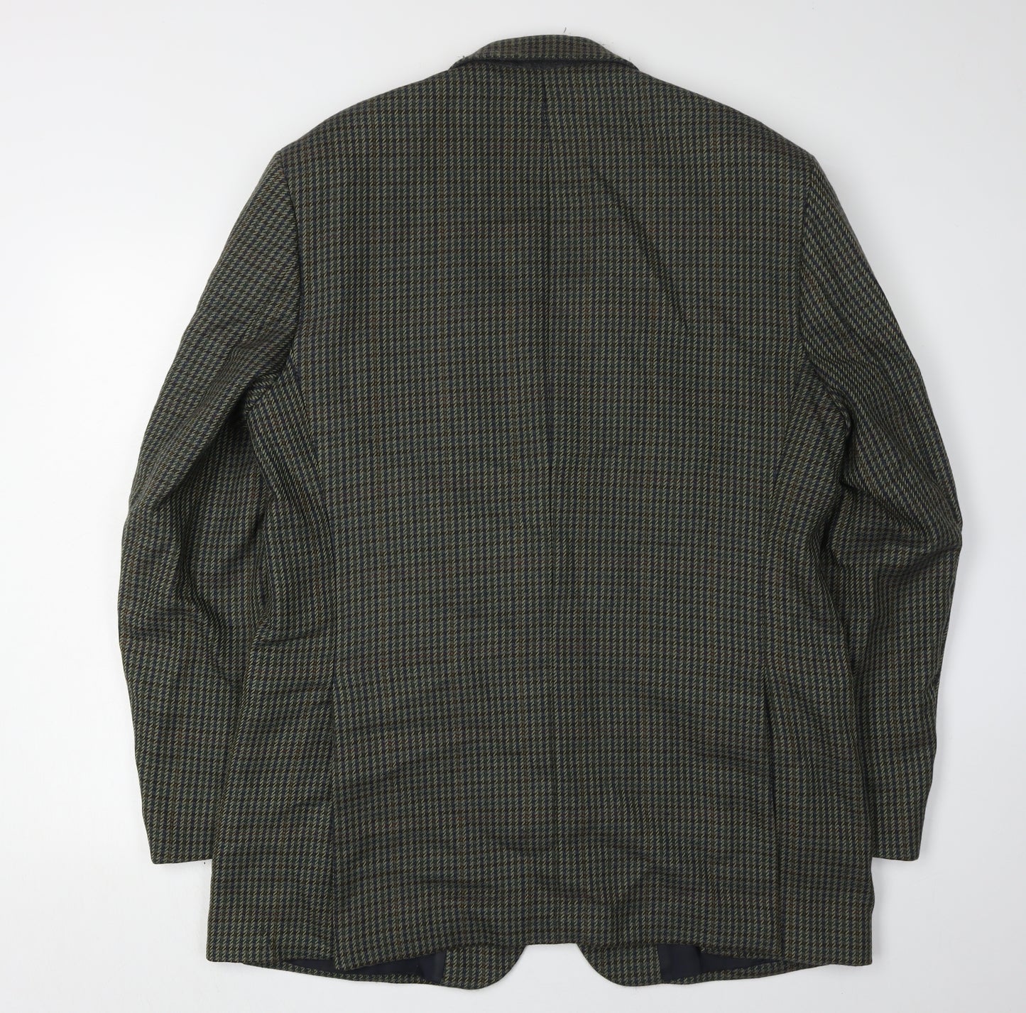 Horne Brothers Men's Green Check Blazer, 42 Long