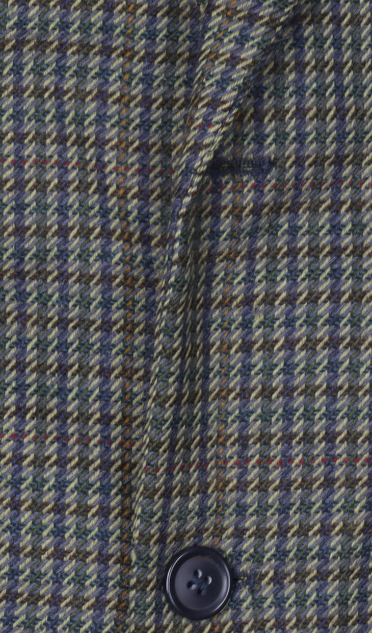 Horne Brothers Men's Green Check Blazer, 42 Long
