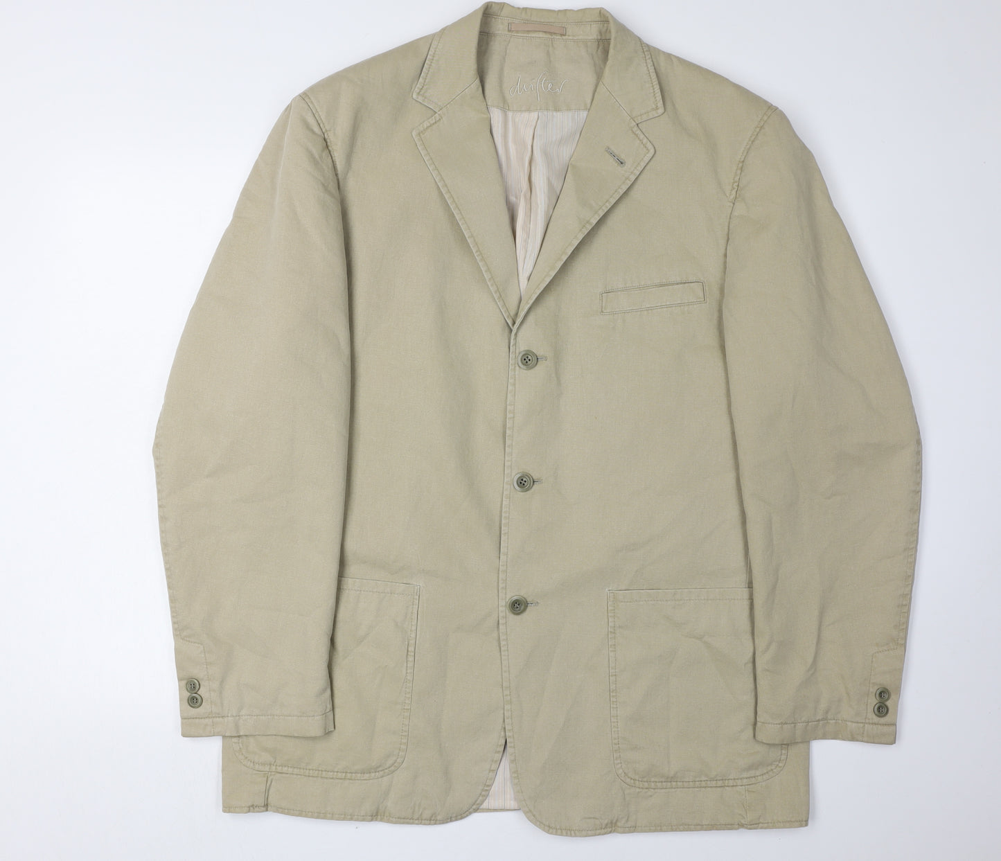 Daniel Grahame Men's Beige Cotton Blazer 42R Jacket