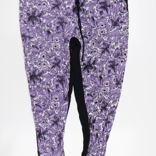 Oasis Women's Floral Jogger Trousers, Size 14