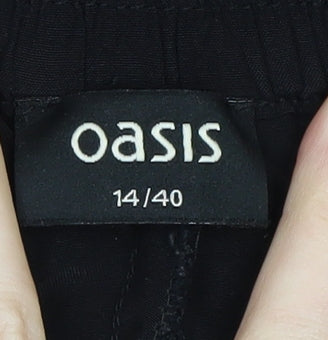 Oasis Women's Floral Jogger Trousers, Size 14