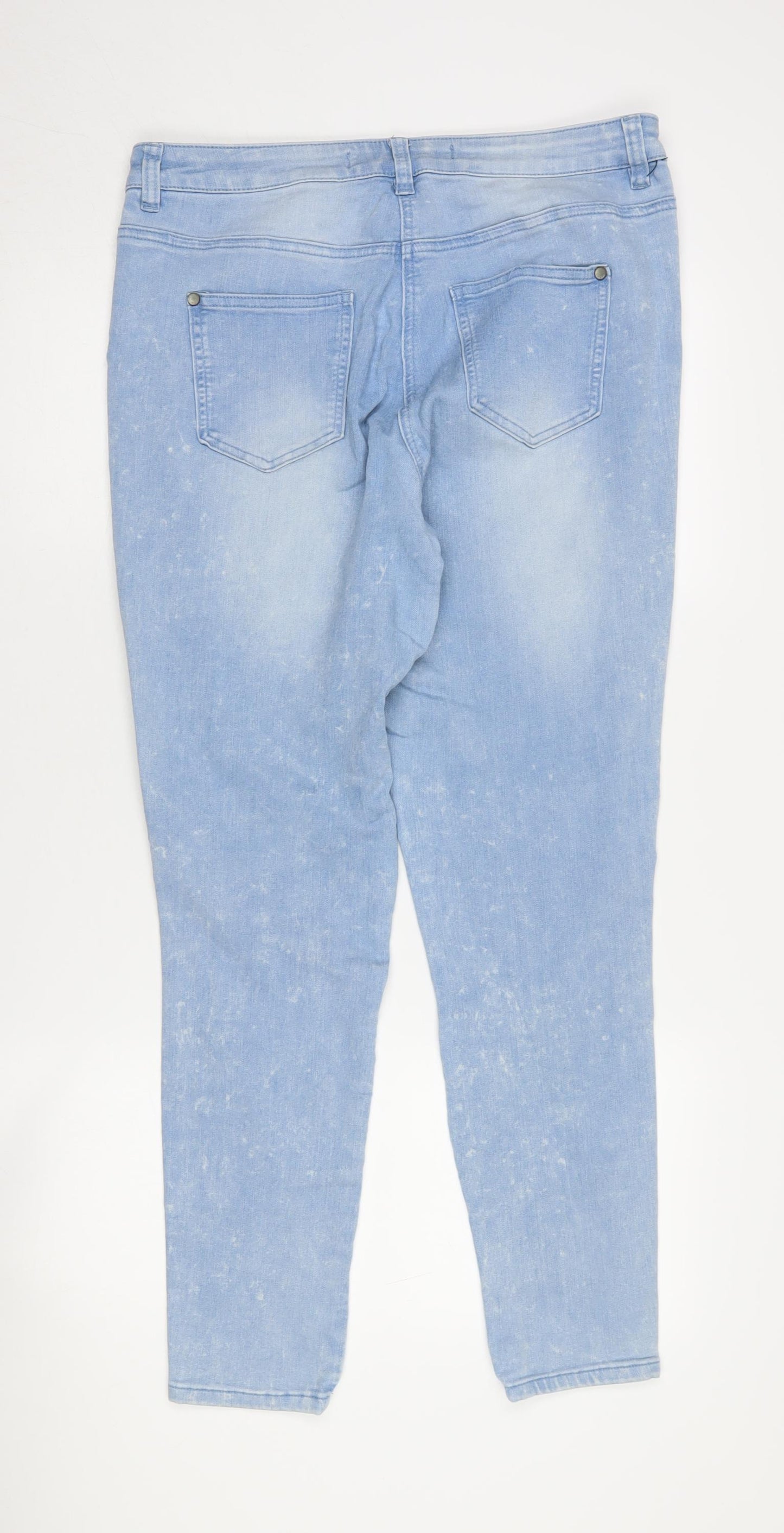 Next Women's Blue Skinny Jeans Size 16 - Excellent Condition