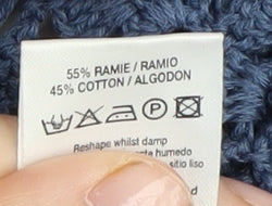 Dorothy Perkins Women's Blue Crochet Cardigan M