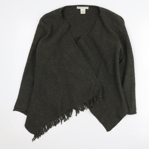 Sarah Spencer Women's Brown Wrap Jumper L