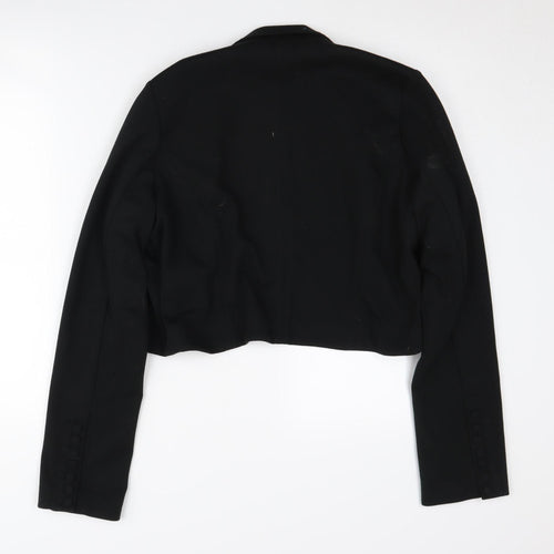 New Look Women's Black Cropped Blazer UK 18