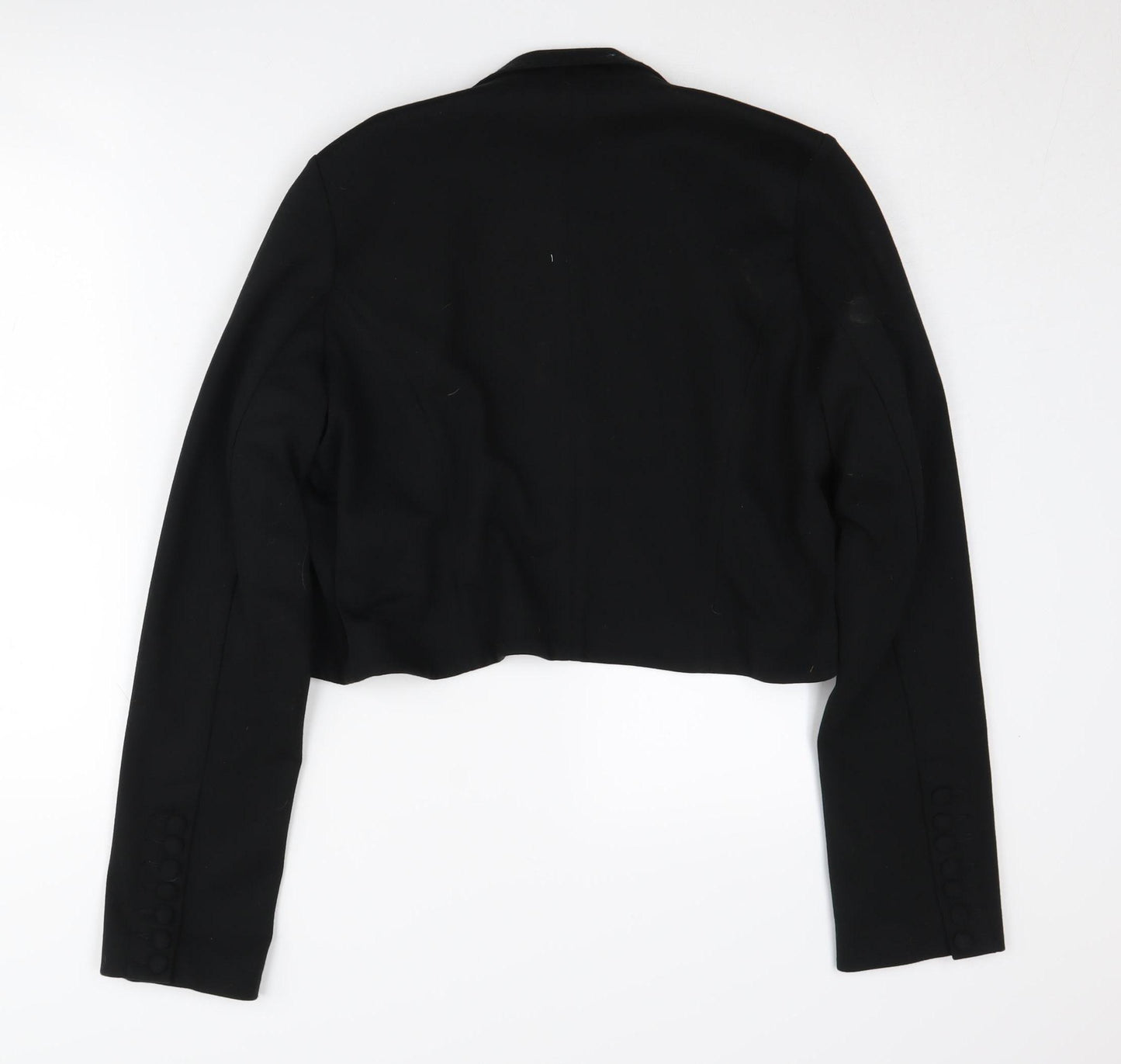 New Look Women's Black Cropped Blazer UK 18