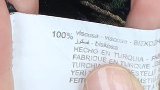 Zara Women's Multicoloured Floral Button-Up Shirt