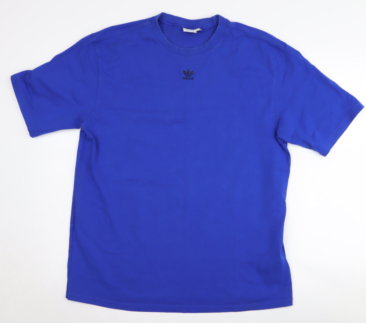 Adidas Women's Blue Crew Neck T-Shirt Size 12