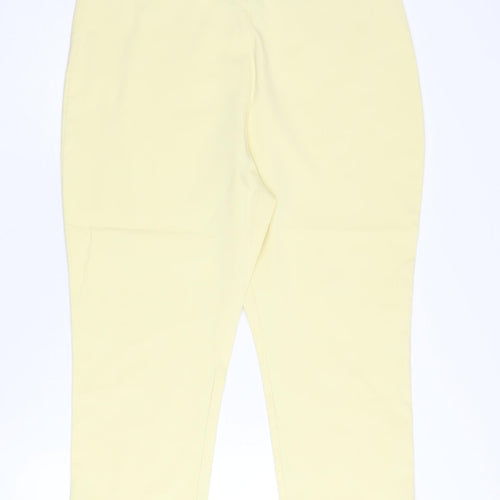 Roman Women's Yellow Trousers Size 18