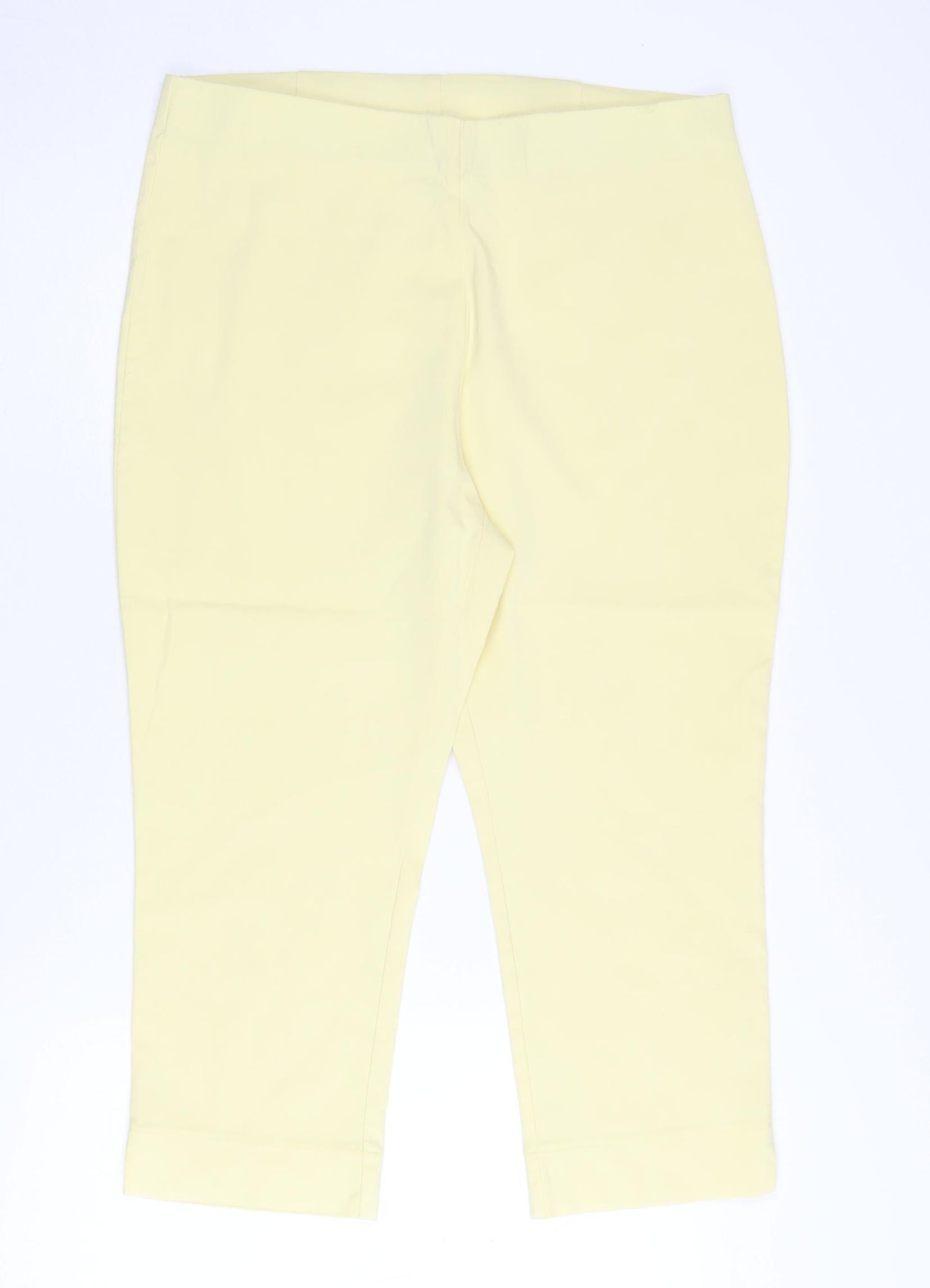 Roman Women's Yellow Trousers Size 18