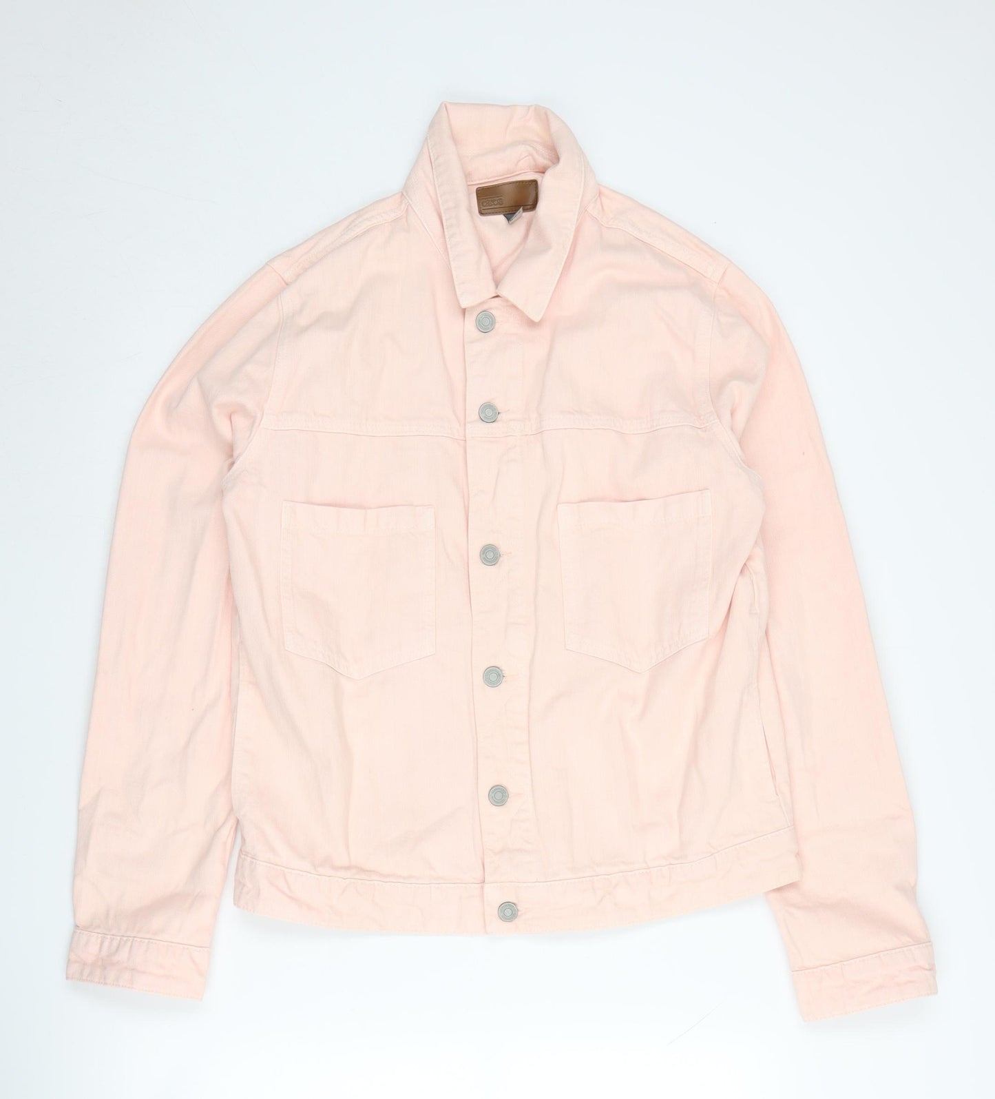 ASOS Women's Pink Cropped Jacket M - Casual Spring Essential