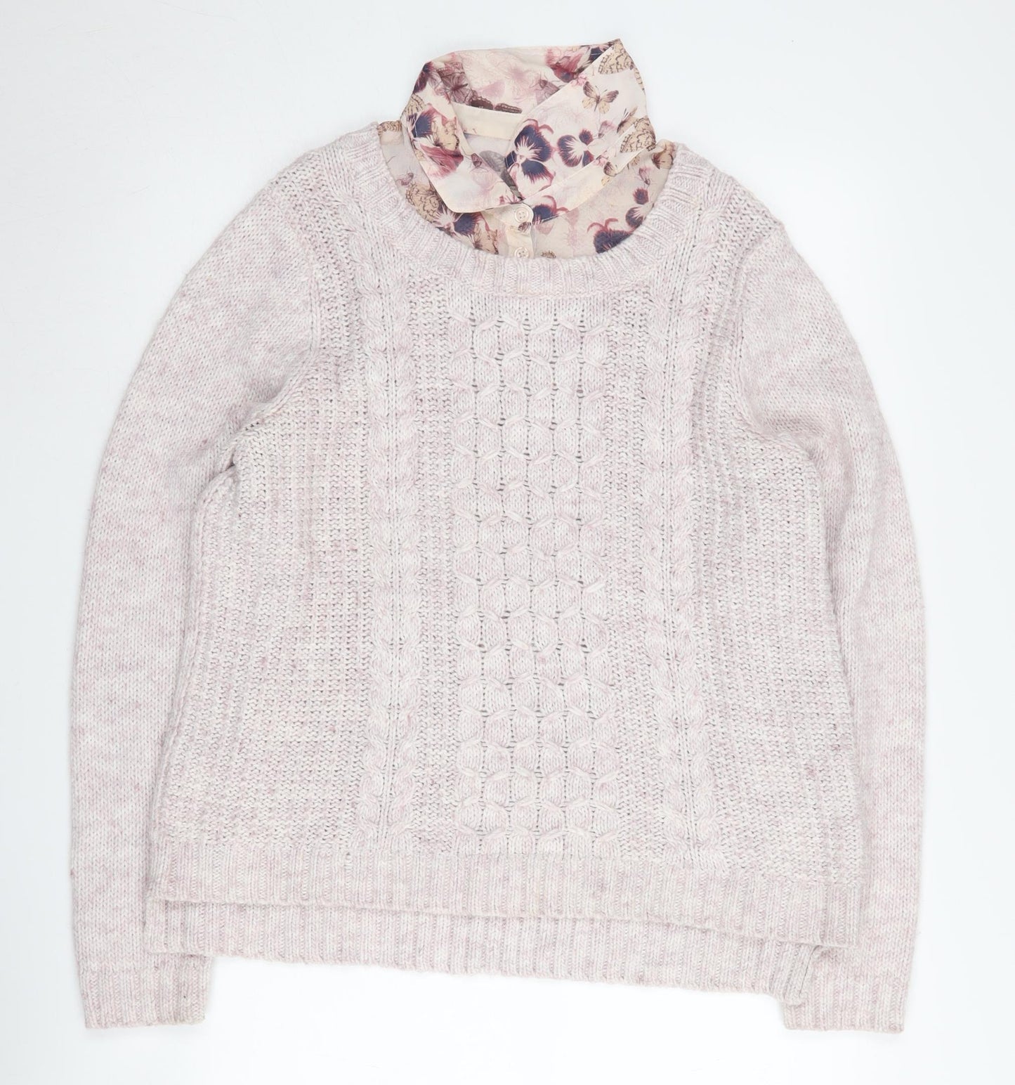 Next Women's Ivory Pullover Jumper Size 18