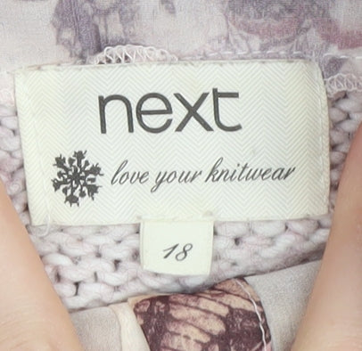 Next Women's Ivory Pullover Jumper Size 18