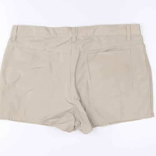 Fred Perry Unisex Beige Cargo Shorts Size 36