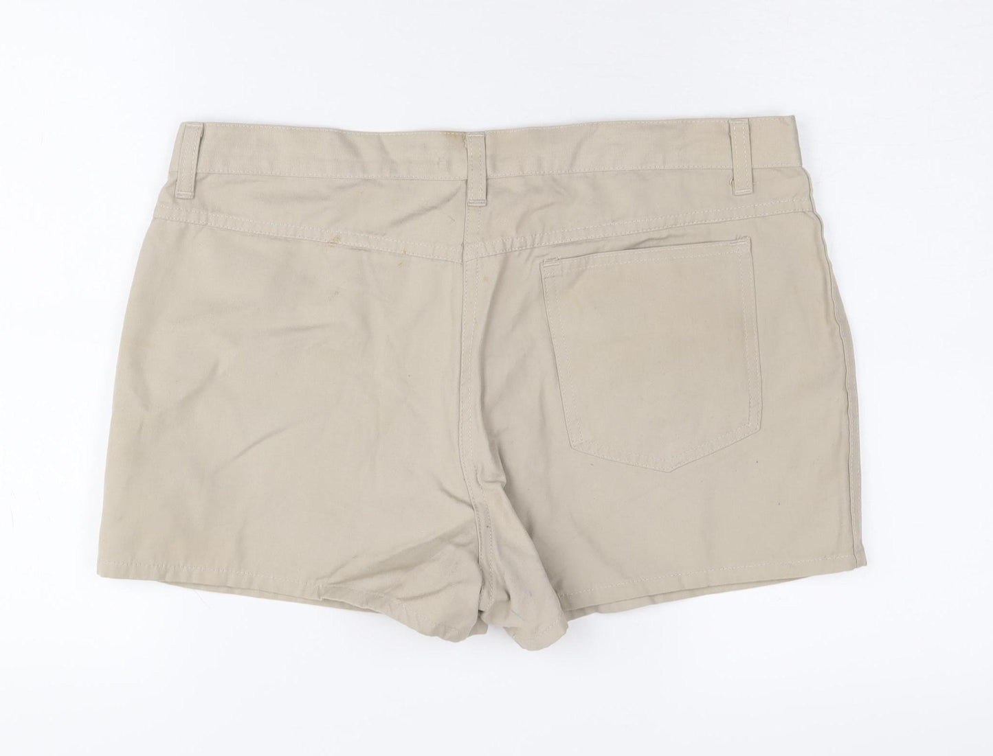 Fred Perry Unisex Beige Cargo Shorts Size 36