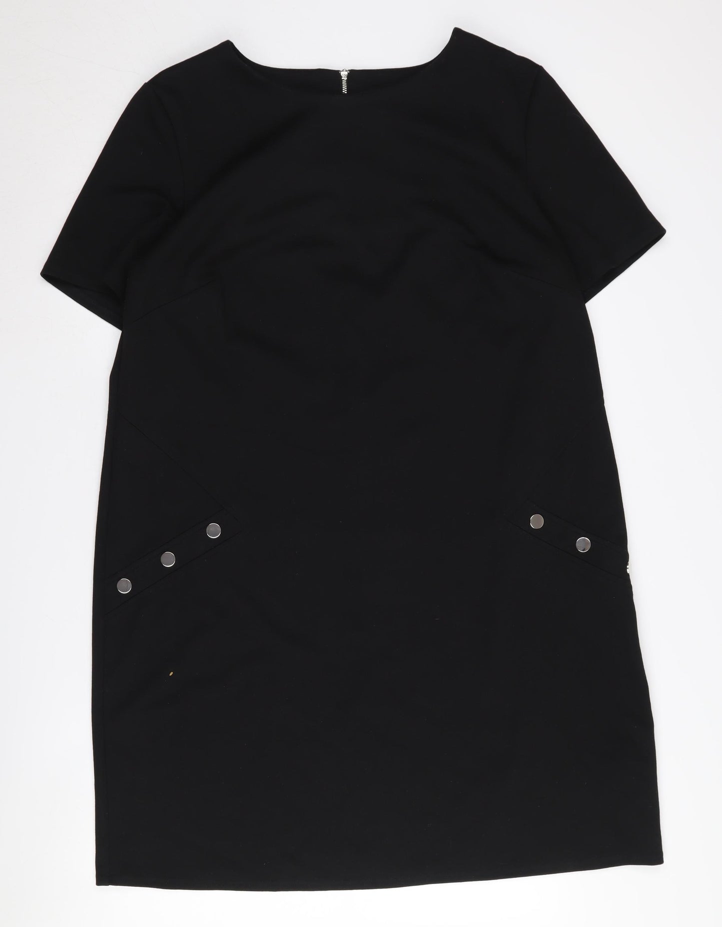 Wallis Women's Black Shift Dress Size 18