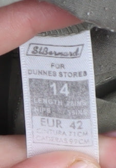 Dunnes Stores Women's Green Cargo Trousers Size 14