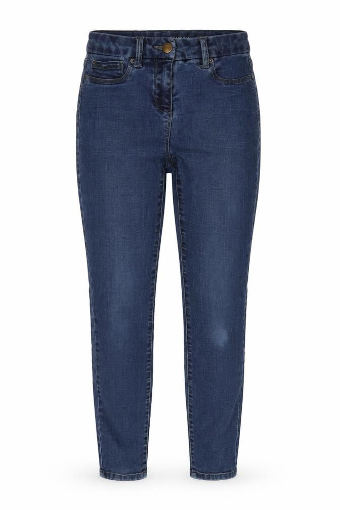 Front view of Next Women's Blue Jegging, size 6, with Comfort Stretch